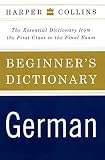 Harper Collins: Beginner's German Dictionary Harper Collins: Beginner's German Dictionary
