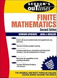 Lipschutz, Seymour: Schaum's Outline of Theory and Problems of Finite Mathematics Lipschutz, Seymour: Schaum's Outline of Theory and Problems of Finite Mathematics