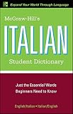 Sanders: Mcgraw-hill's Italian Student Dictionary
