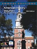 Maddox, Robert James: American History: Pre-Colonial Through Reconstruction