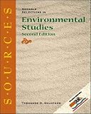 Ed by Theodore d Goldfarb: Sources Notable Selections in Enviromental Studies