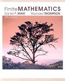 Maki, Daniel P.: Finite Mathematics Maki, Daniel P.: Finite Mathematics