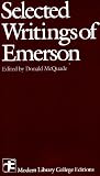 Emerson, Ralph Waldo: Selected Writings of Emerson Emerson, Ralph Waldo: Selected Writings of Emerson