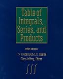 Gradshteyn, I.S.: Table of Integrals, Series, and Products Gradshteyn, I.S.: Table of Integrals, Series, and Products