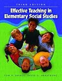 Armstrong, David G.: Effective Teaching in Elementary Social Studies Armstrong, David G.: Effective Teaching in Elementary Social Studies