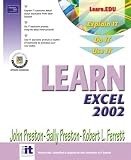 Learn Excel 2002 (0130600563) by Ferrett, Robert Ferrett, Robert: Learn Excel 2002