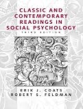 Coats, Erik J.: Classic and Contemporary Readings in Social Psychology Coats, Erik J.: Classic and Contemporary Readings in Social Psychology
