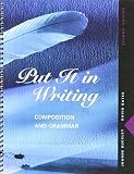 Buckley, Joanne: Put It in Writing Buckley, Joanne: Put It in Writing