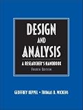 Keppel, Geoffrey: Design and Analysis: A Researcher's Handbook Keppel, Geoffrey: Design and Analysis: A Researcher's Handbook