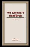 Sprague, Jo: The Speaker's Handbook