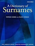Hanks, Patrick: A Dictionary of Surnames
