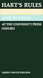 [???]: Hart's Rules for Compositors and Readers at the University Press, Oxford