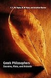 Taylor, C. C. W.: Greek Philosophers: Socrates, Plato, Aristotle