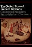 Dobbins, Frank: The Oxford Book of French Chansons Dobbins, Frank: The Oxford Book of French Chansons