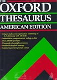 Urdang, Laurence: The Oxford Thesaurus: American Edition/Thumb Indexed