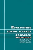 Stern, Paul C.: Evaluating Social Science Research Stern, Paul C.: Evaluating Social Science Research