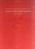 Gerardi, Pamela: The American Historical Association's Guide to Historical Literature