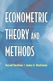 MacKinnon, James G.: Econometric Theory and Methods