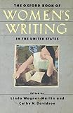 Davidson, Cathy N.: The Oxford Book of Women's Writing in the United States Davidson, Cathy N.: The Oxford Book of Women's Writing in the United States
