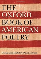 The Oxford Book of American Poetry by David&hellip;