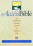 Not Available: Access bible with Apocrypha: New Revised Standard Version Black Bonded Leather