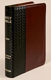 [???]: The Holy Bible: Revised Standard Version Catholic Edition Black/Burgundy, Bonded Leather Basketweave