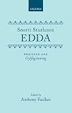 Sturluson, Snorri: Edda: Prologue and Gylfaginning Sturluson, Snorri: Edda: Prologue and Gylfaginning