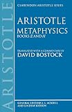 Aristotle: Metaphysics Books Z and H Aristotle: Metaphysics Books Z and H