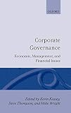 Wright, Mike: Corporate Governance: Economic and Financial Issues Wright, Mike: Corporate Governance: Economic and Financial Issues