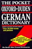 Thyen, O.: The Pocket Oxford-Duden German Dictionary: English-German, German-English Thyen, O.: The Pocket Oxford-Duden German Dictionary: English-German, German-English
