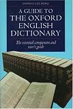 Berg, Donna Lee: A Guide to the Oxford English Dictionary Berg, Donna Lee: A Guide to the Oxford English Dictionary