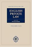 Birks, Peter: English Private Law + Supplement