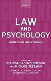 Brooks-Gordon, Belinda: Law and Psychology Brooks-Gordon, Belinda: Law and Psychology