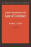 Atiyah, P. S.: An Introduction to the Law of Contract Atiyah, P. S.: An Introduction to the Law of Contract