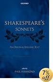 Shakespeare's Sonnets: An Original-Spelling Text