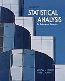 Harnett, Donald L.: Statistical Analysis for Business and Economics Harnett, Donald L.: Statistical Analysis for Business and Economics