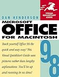 Sagman, Stephen W.: Microsoft Office 98 for Macintosh
