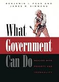 Page, Benjamin I.: What Government Can Do: Dealing With Poverty and Inequality Page, Benjamin I.: What Government Can Do: Dealing With Poverty and Inequality