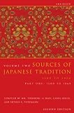 De Bary, William Theodore: Sources of Japanese Tradition: 1600 - 2000