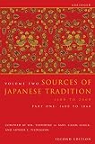 Gluck, Carol: Sources of Japanese Tradition: 1600 - 2000