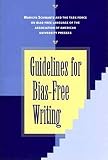 Schwartz, Marilyn: Guidelines for Bias-Free Writing