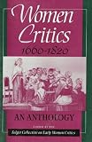 Women Critics 1660-1820: An Anthology (0253209633) by Folger Collective on Early Women Critics Folger Collective on Early Women Critics: Women Critics 1660-1820: An Anthology