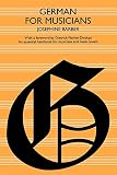 Barber, Josephine: German for Musicians Barber, Josephine: German for Musicians