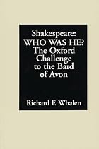 Shakespeare--Who Was He?: The Oxford&hellip;