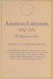 Emerson, Everett H.: American Literature, 1764-1789: The Revolutionary Years