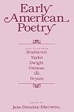 Eberwein, Jane D.: Early American Poetry