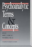 Moore, Burness E.: Psychoanalytic Terms and Concepts