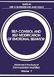 Blankstein, Kirk: Self-Control and Self-Modification of Emotional Behavior