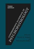 Adams, Henry E.: Comprehensive Handbook of Psychopathology Adams, Henry E.: Comprehensive Handbook of Psychopathology