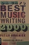 Guralnick, Peter: Da Capo Best Music Writing 2000